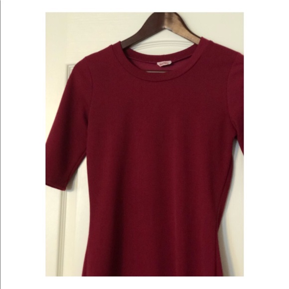 Long Raspberry Split Shirt! - Picture 2 of 8